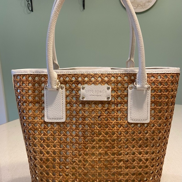 kate spade Handbags - Kate Spade Rattan Handbag